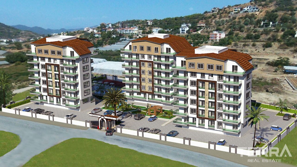 Asrin Apartments for sale in Gazipasa - 10494