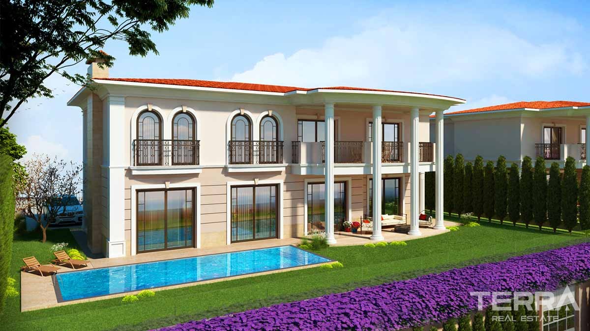 Villas for Sale with Private Marina in Istanbul Beylikdüzü - 10546