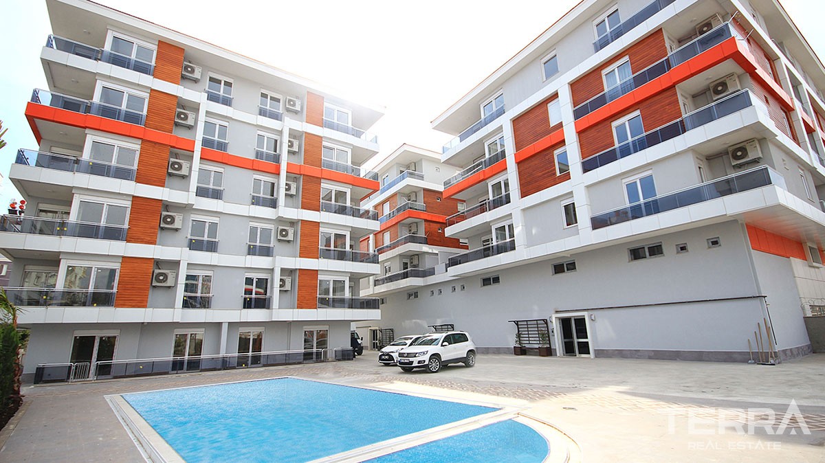 Centrally located apartments for sale in Antalya