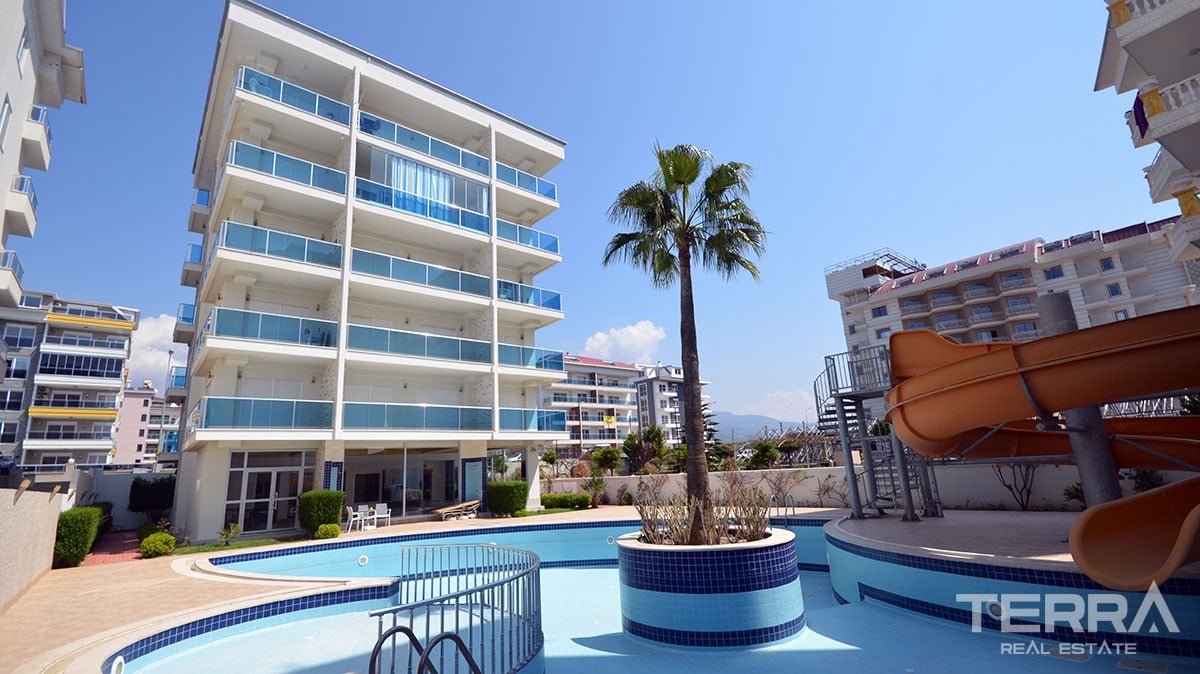 Beach front apartments for sale in Kestel, Alanya