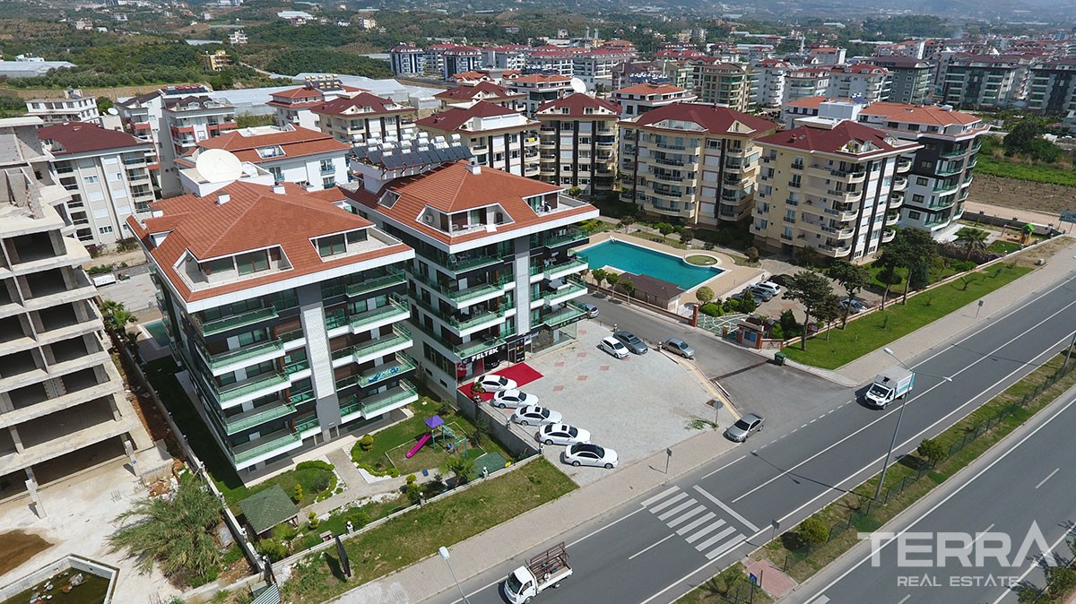 Exclusive beach front penthouse apartments for sale in Kestel Alanya - 10725