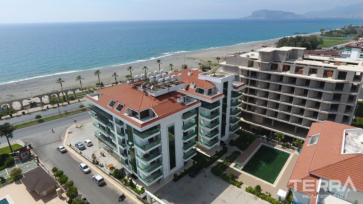 Exclusive beach front penthouse apartments for sale in Kestel Alanya - 10726