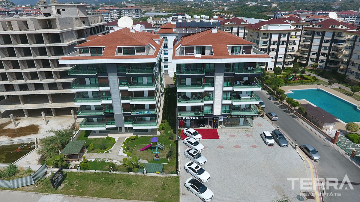 Exclusive beach front penthouse apartments for sale in Kestel Alanya - 10727