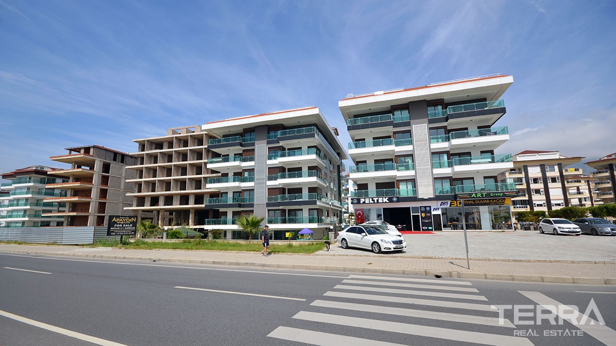 Exclusive beach front penthouse apartments for sale in Kestel Alanya - 10729