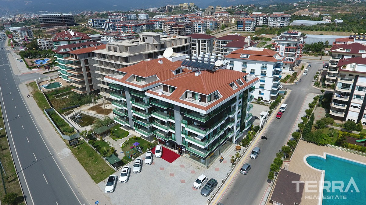 Exclusive beach front penthouse apartments for sale in Kestel Alanya - 10731