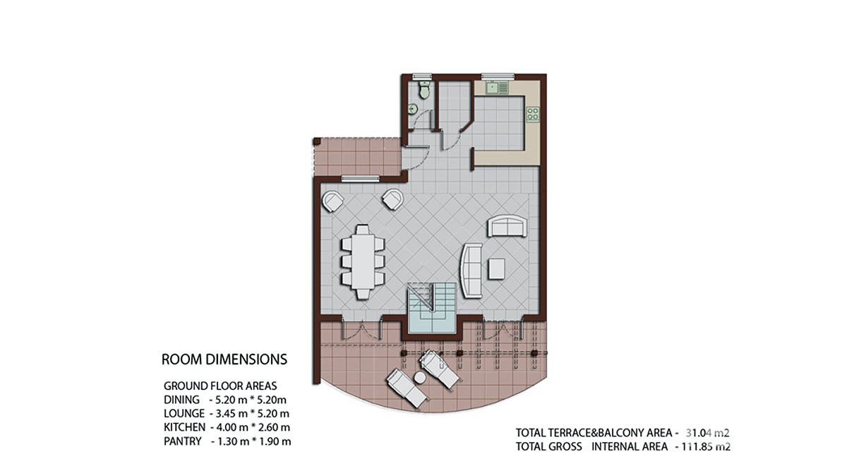 Fully Furnished Houses for sale with Hotel Concept close to Belek - 10771