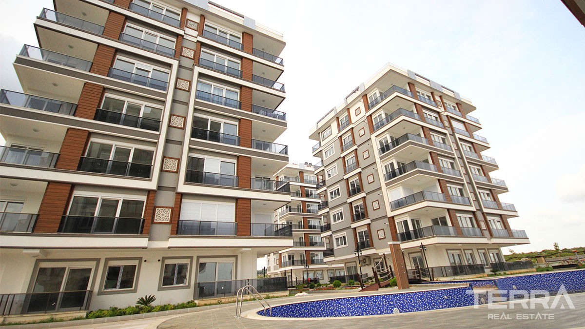 Apartments mit wunderschönem Stadt- und Meerblick in Antalya Kepez - 10888