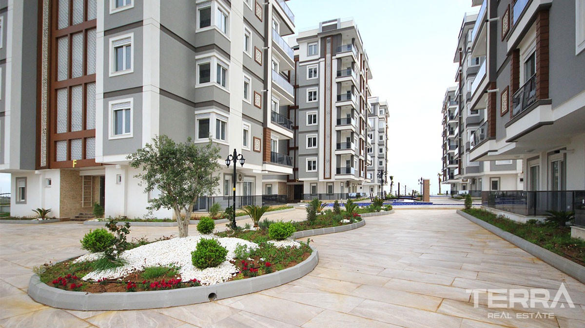 Apartments mit wunderschönem Stadt- und Meerblick in Antalya Kepez - 10891