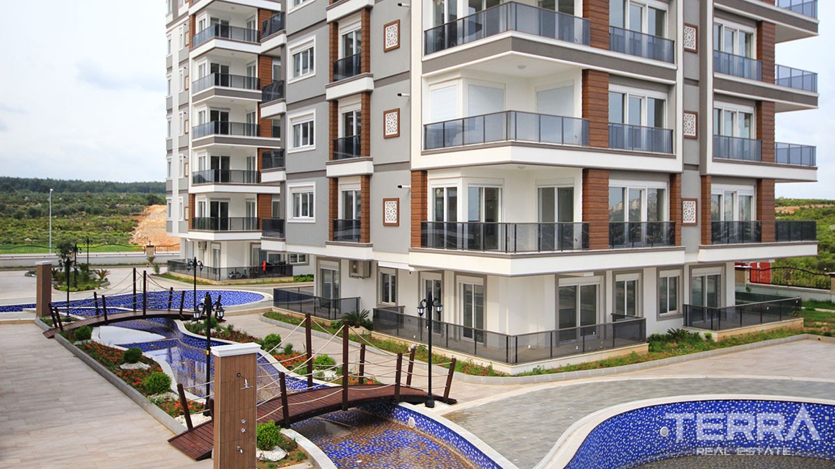 Apartments mit wunderschönem Stadt- und Meerblick in Antalya Kepez - 10892