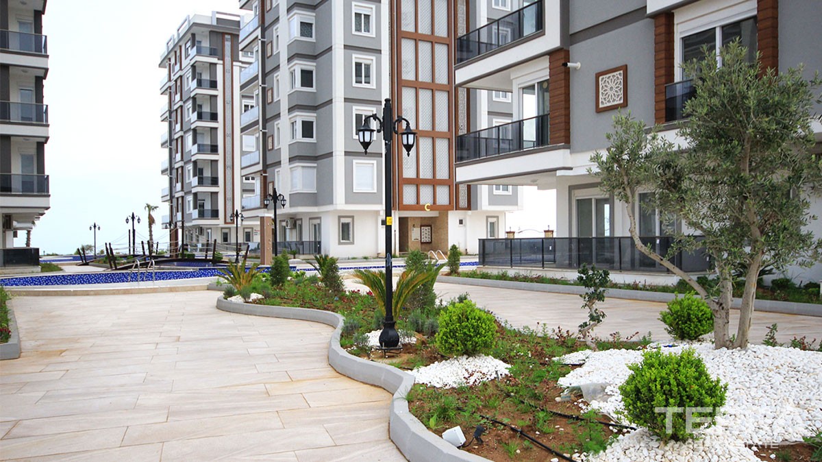 Apartments mit wunderschönem Stadt- und Meerblick in Antalya Kepez - 10893
