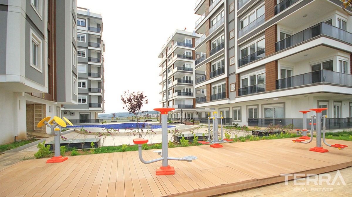 Apartments mit wunderschönem Stadt- und Meerblick in Antalya Kepez - 10896