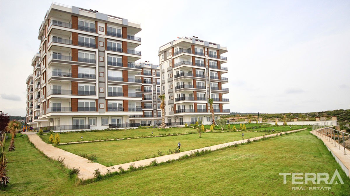Apartments mit wunderschönem Stadt- und Meerblick in Antalya Kepez - 10898