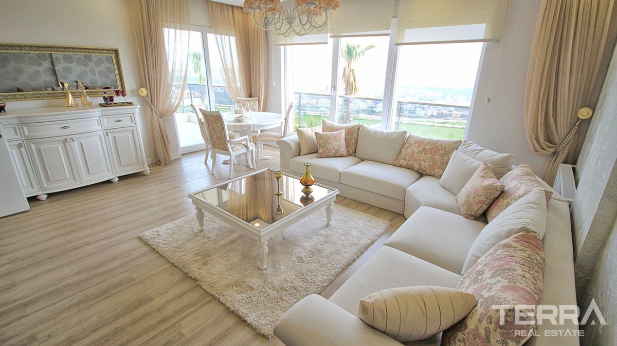 Apartments mit wunderschönem Stadt- und Meerblick in Antalya Kepez - 10899