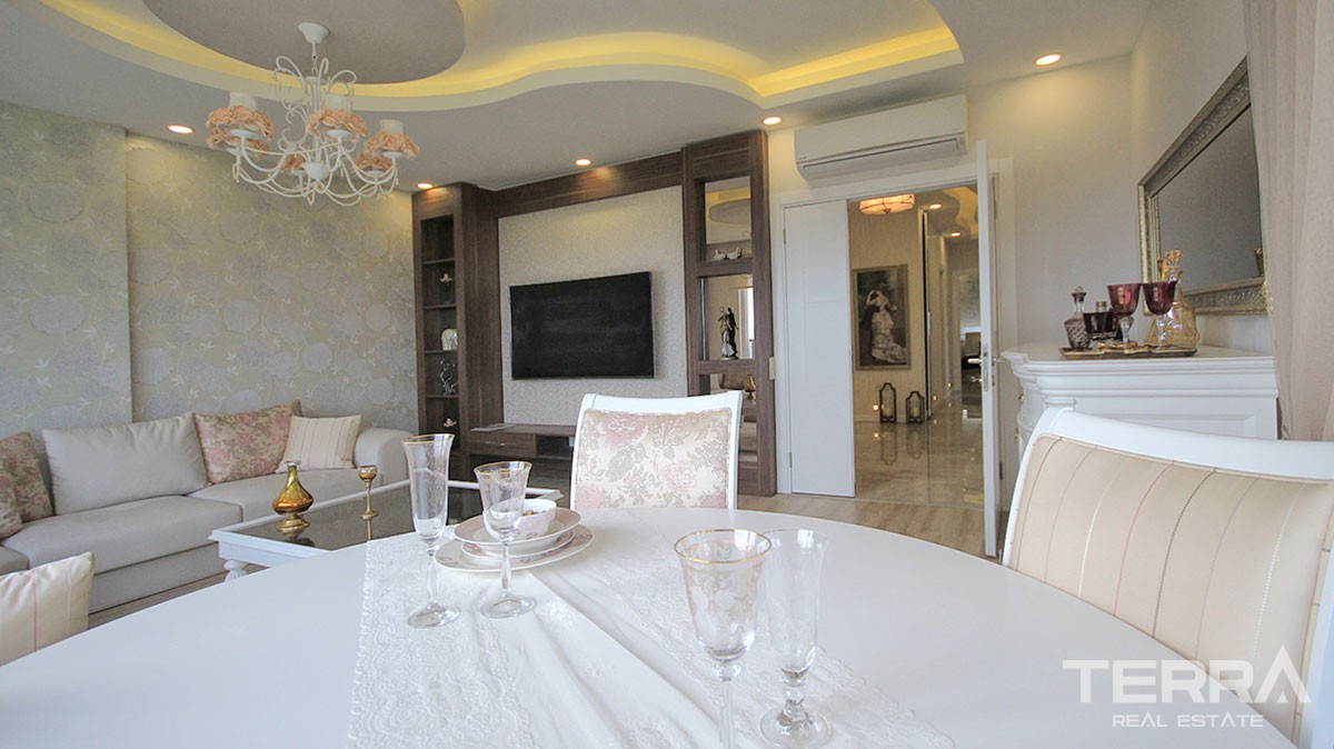 Apartments mit wunderschönem Stadt- und Meerblick in Antalya Kepez - 10900