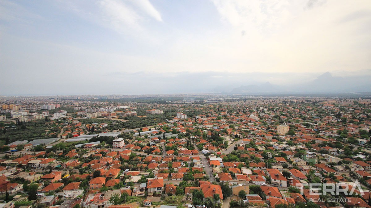 Apartments mit wunderschönem Stadt- und Meerblick in Antalya Kepez - 10903
