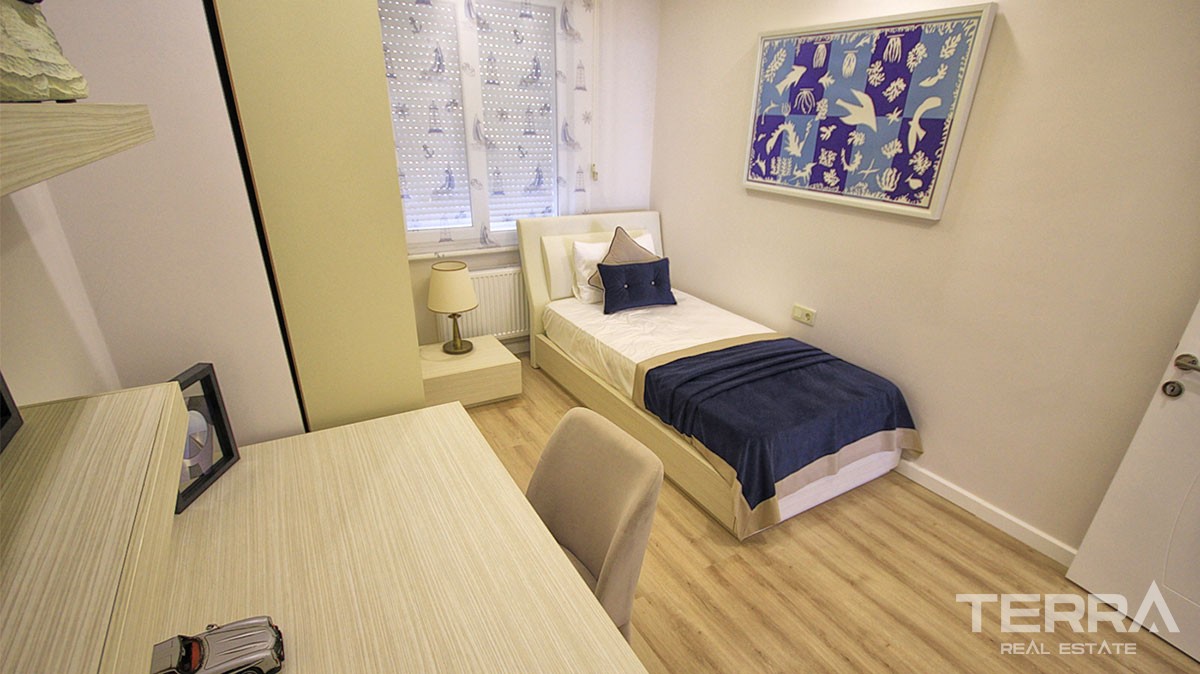Apartments mit wunderschönem Stadt- und Meerblick in Antalya Kepez - 10916