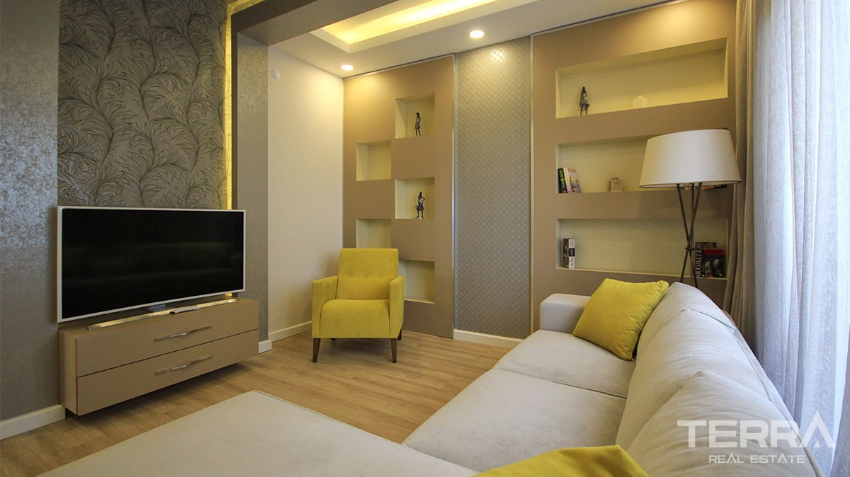 Apartments mit wunderschönem Stadt- und Meerblick in Antalya Kepez - 10922