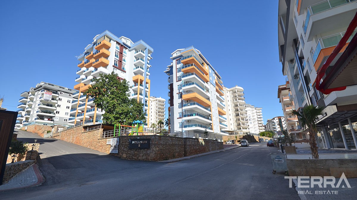 New built apartments for sale in Tosmur, Alanya