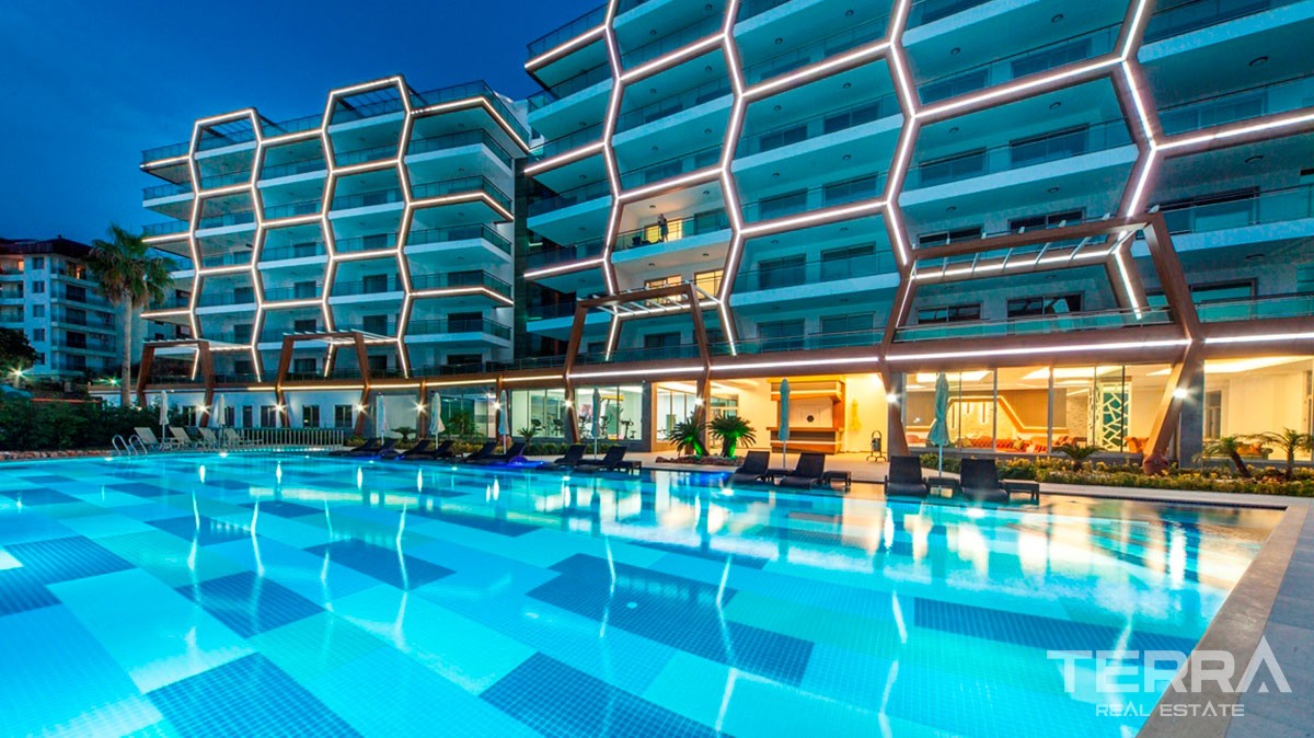 Sea view Apartments for sale in Alanya Kargıcak - 11084
