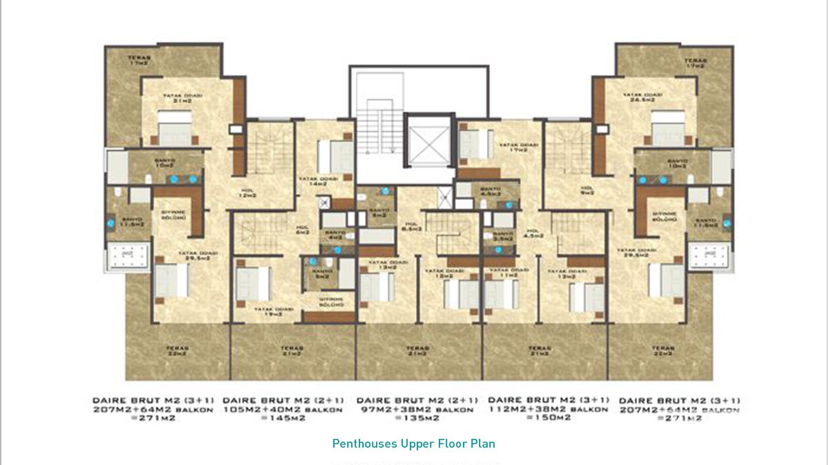 Sea view Apartments for sale in Alanya Kargıcak - 11094
