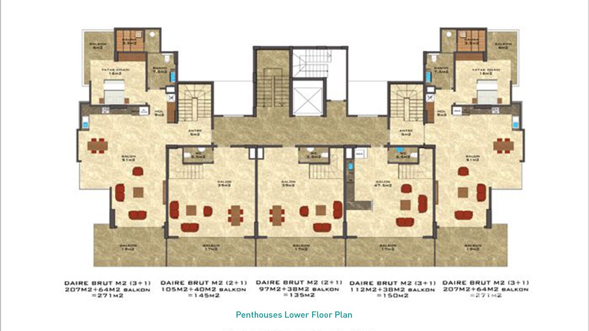Sea view Apartments for sale in Alanya Kargıcak - 11097
