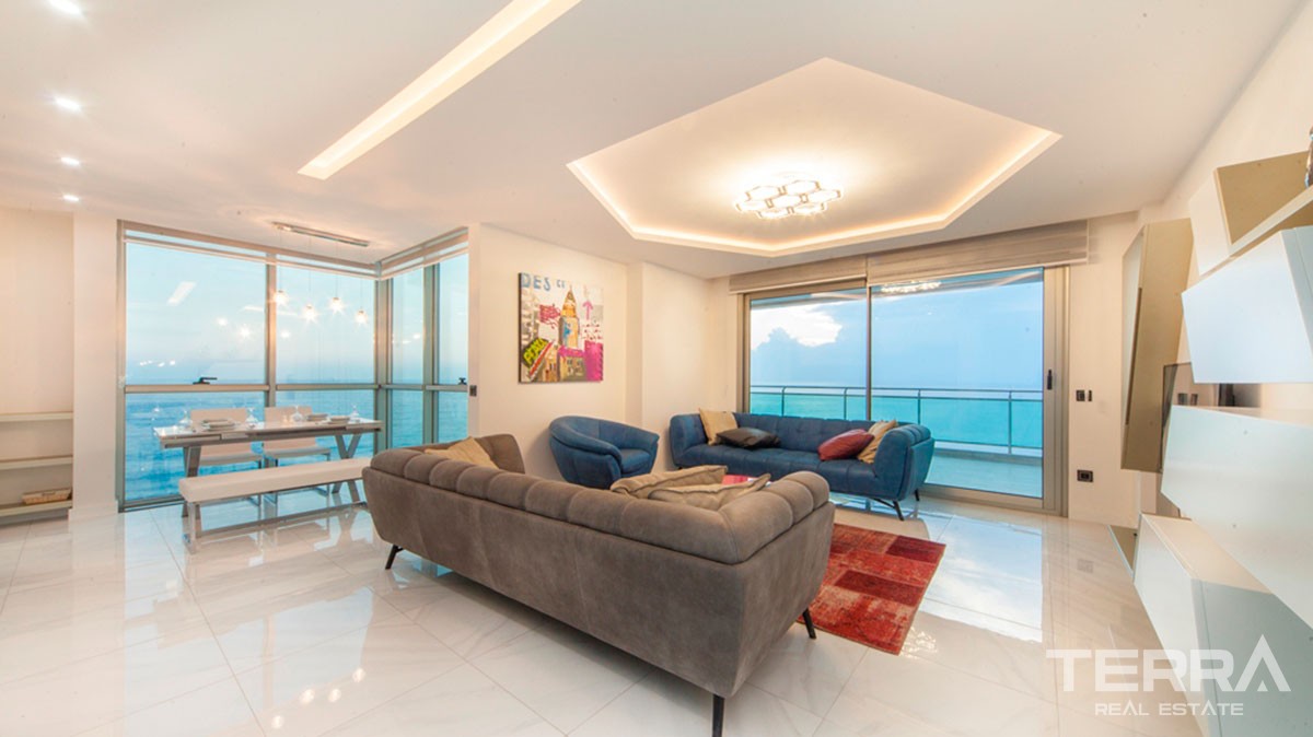 Sea view Apartments for sale in Alanya Kargıcak - 11100