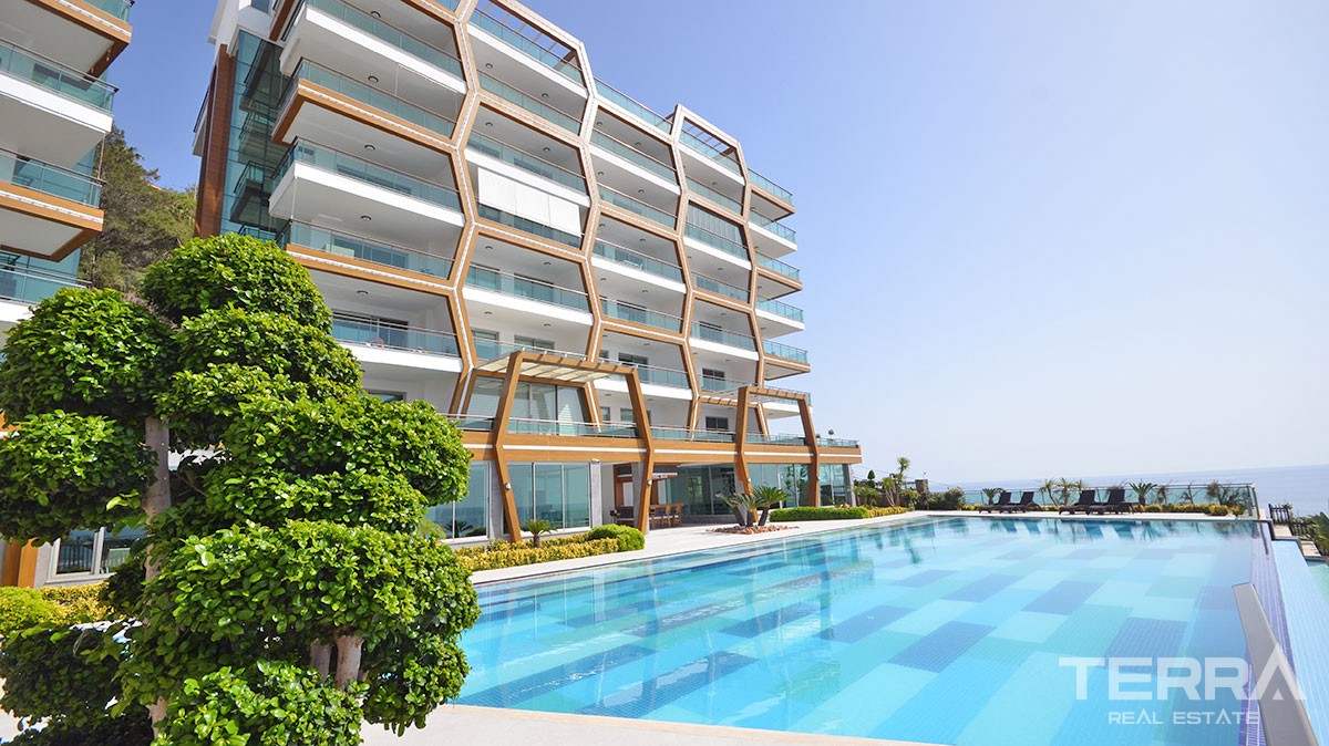 Sea view Apartments for sale in Alanya Kargıcak - 12780
