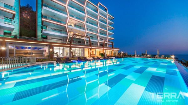 Wohnungen mit Meerblick zu verkaufen in Alanya, Kargıcak