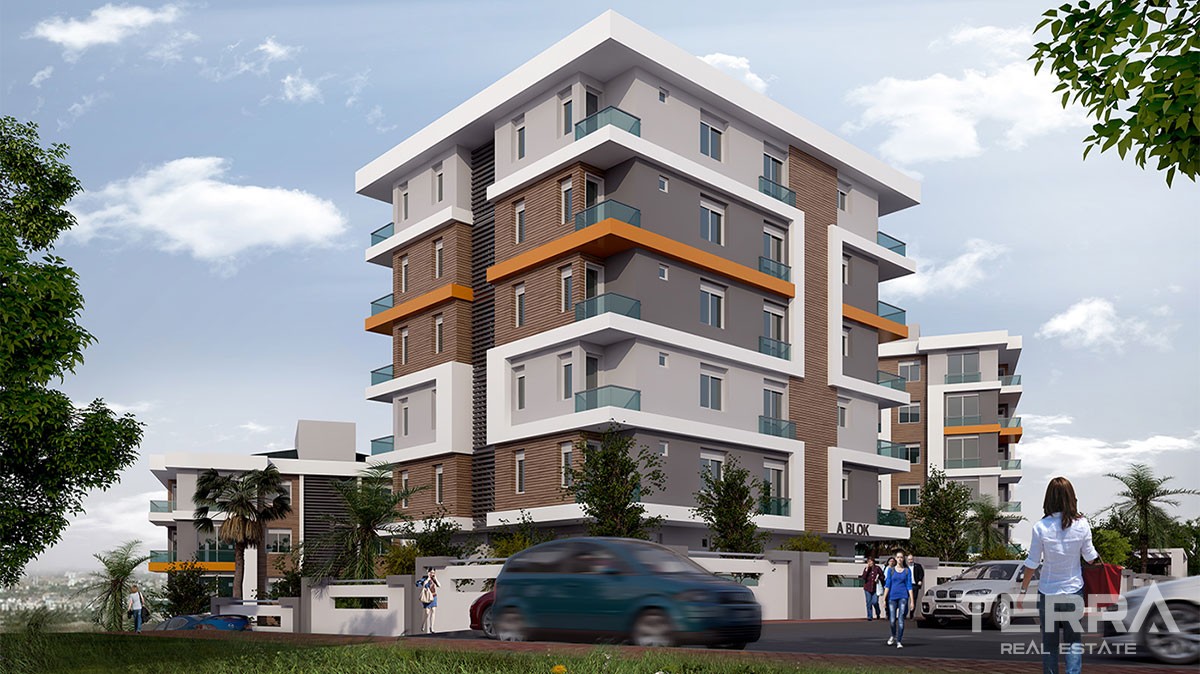 Hillside Apartments zum Verkauf in Antalya Kepez - 11111