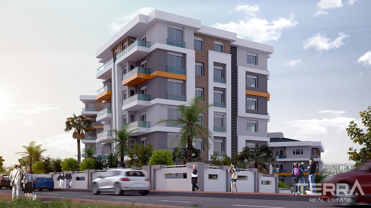 Hillside Apartments zum Verkauf in Antalya Kepez - 11113