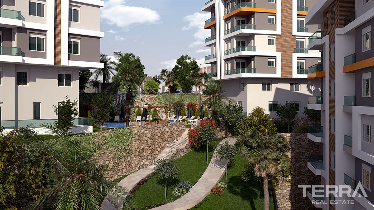 Hillside Apartments zum Verkauf in Antalya Kepez - 11114