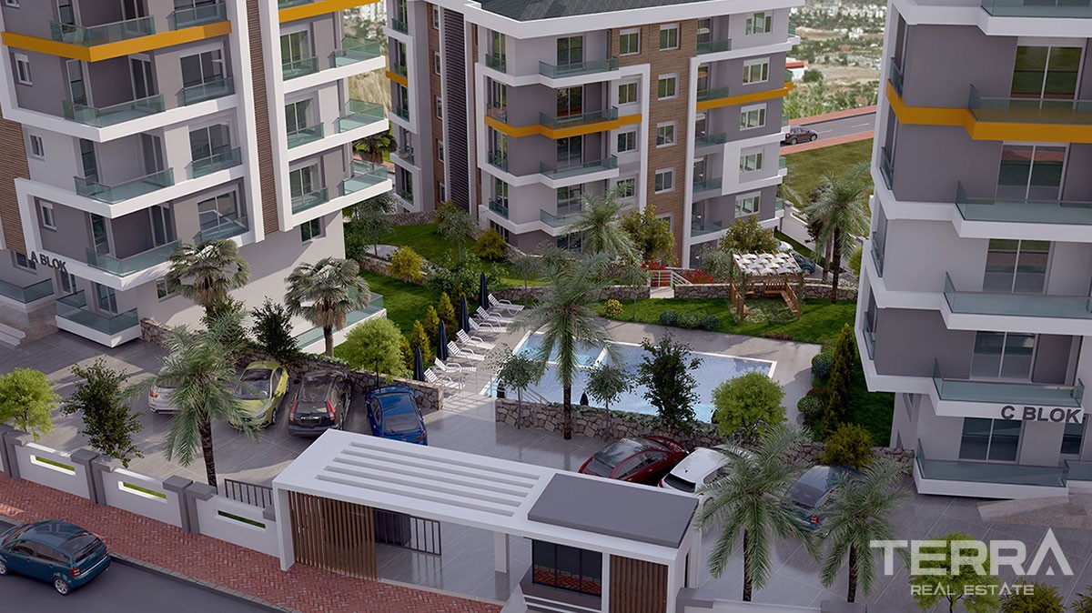 Hillside Apartments zum Verkauf in Antalya Kepez - 11115