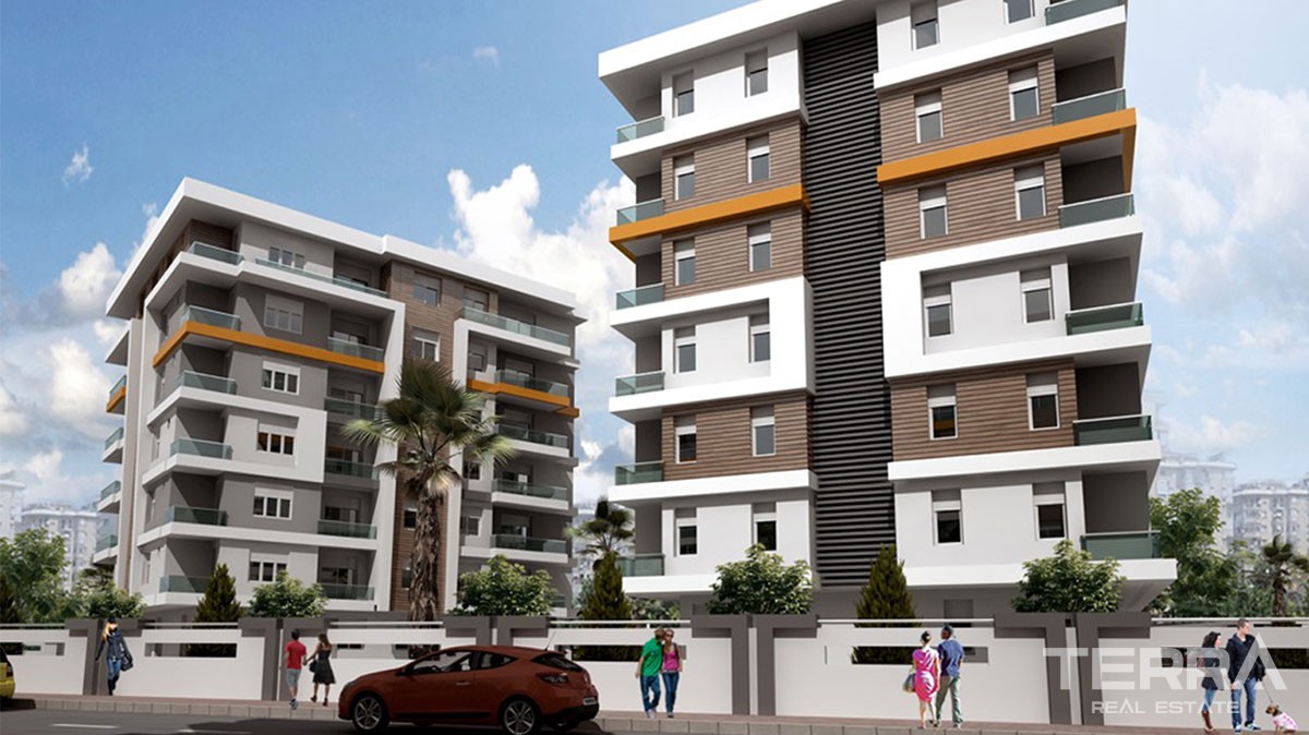 Hillside Apartments zum Verkauf in Antalya Kepez - 11116