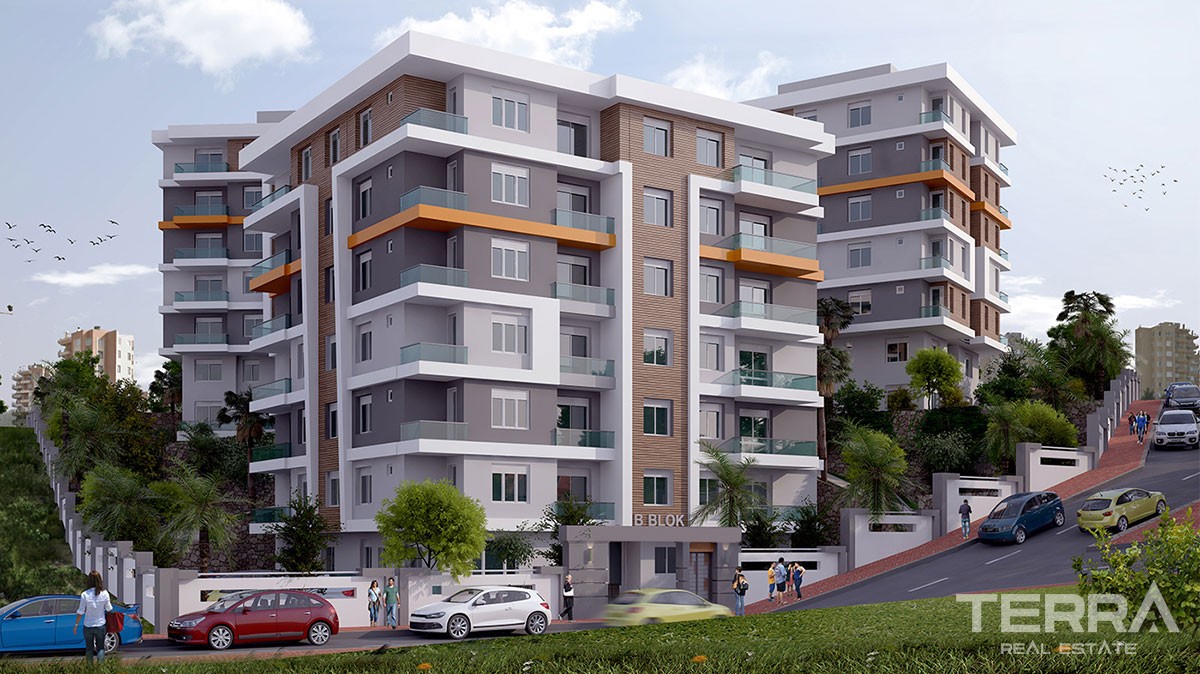 Hillside Apartments zum Verkauf in Antalya Kepez - 11120