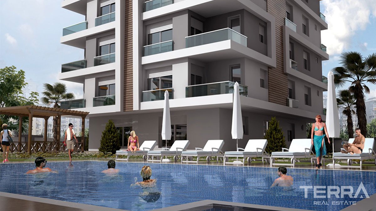 Hillside Apartments zum Verkauf in Antalya Kepez - 11121