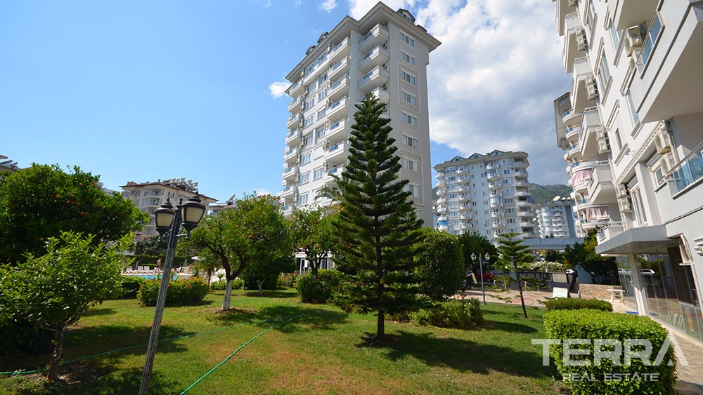 Möblierte 1+1 Wohnung zu verkaufen in Alanya Cikcilli - 11143