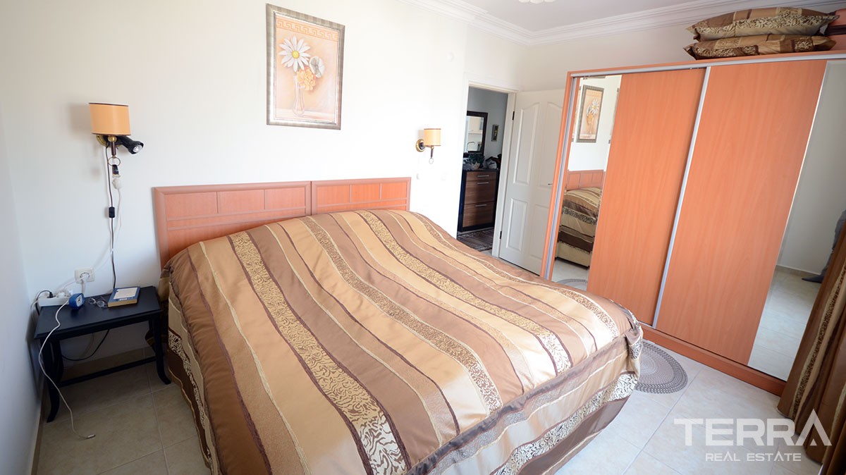 Möblierte 1+1 Wohnung zu verkaufen in Alanya Cikcilli - 11149