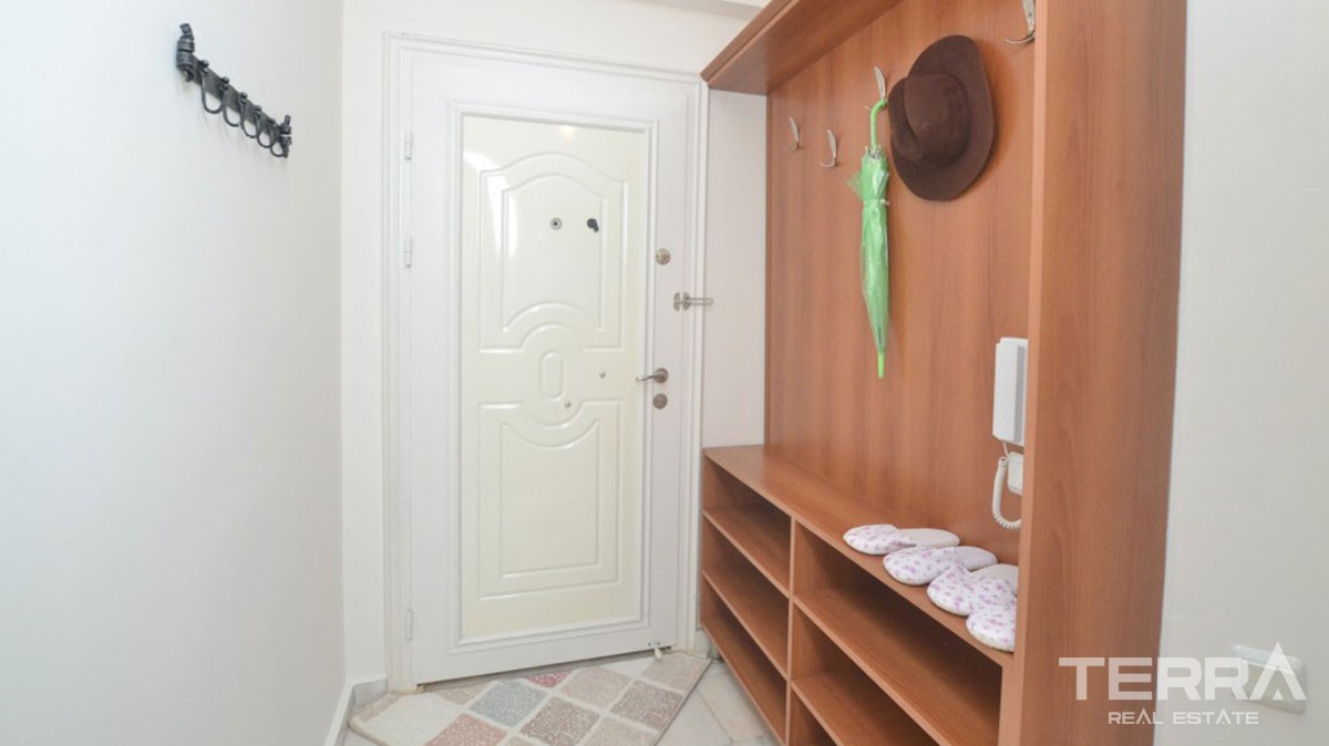 Günstige Wohnung zu verkaufen in Alanya, nur 300 m zum Strand - 11178