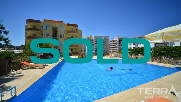 Günstige Wohnung zu verkaufen in Alanya, nur 300 m zum Strand