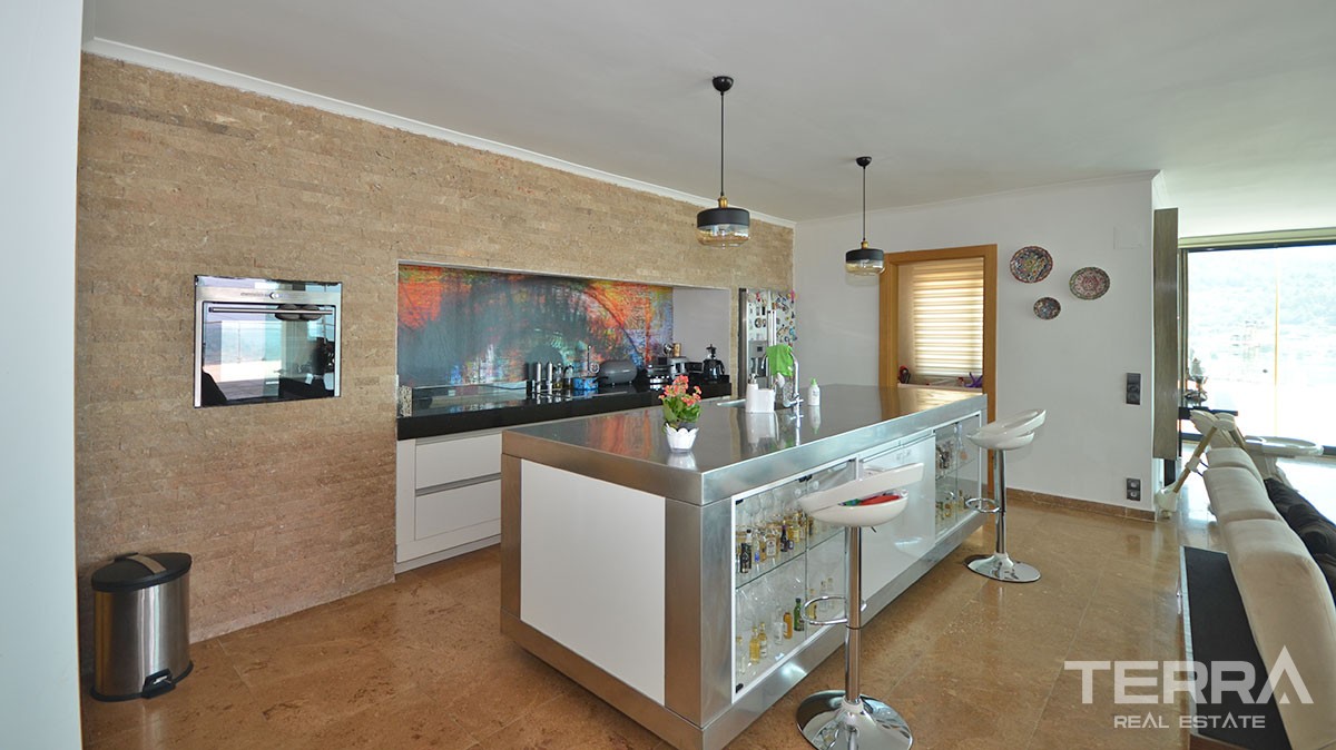 Exclusive Design Villa for Sale in Alanya With Endless Sea View - 11229