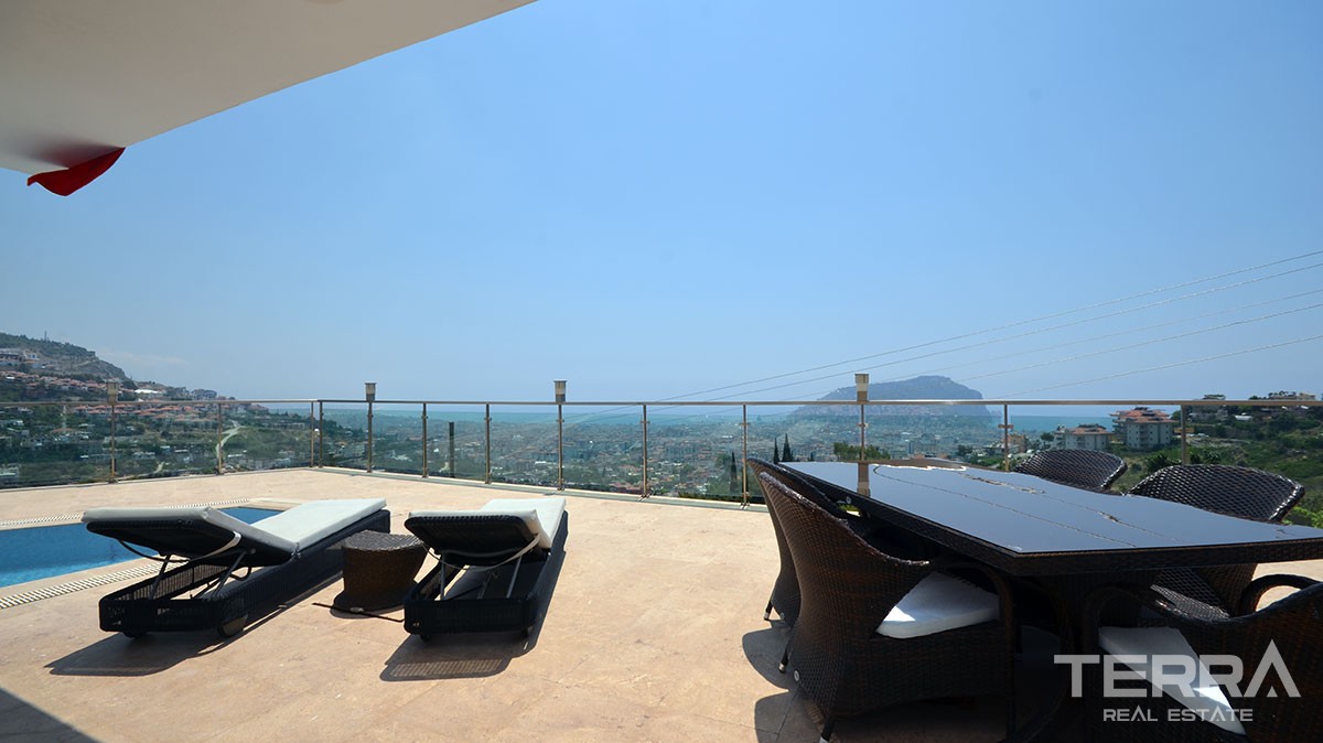 Exclusive Design Villa for Sale in Alanya With Endless Sea View - 11232