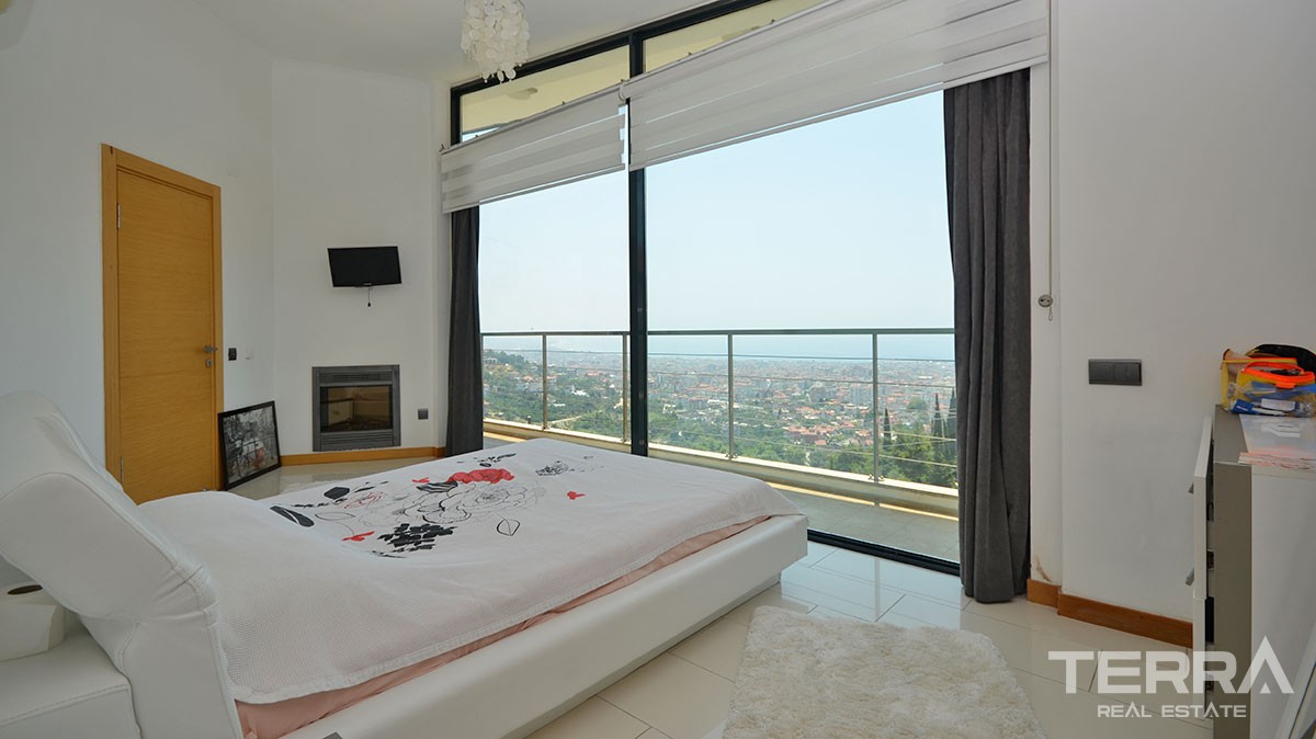Exclusive Design Villa for Sale in Alanya With Endless Sea View - 11238