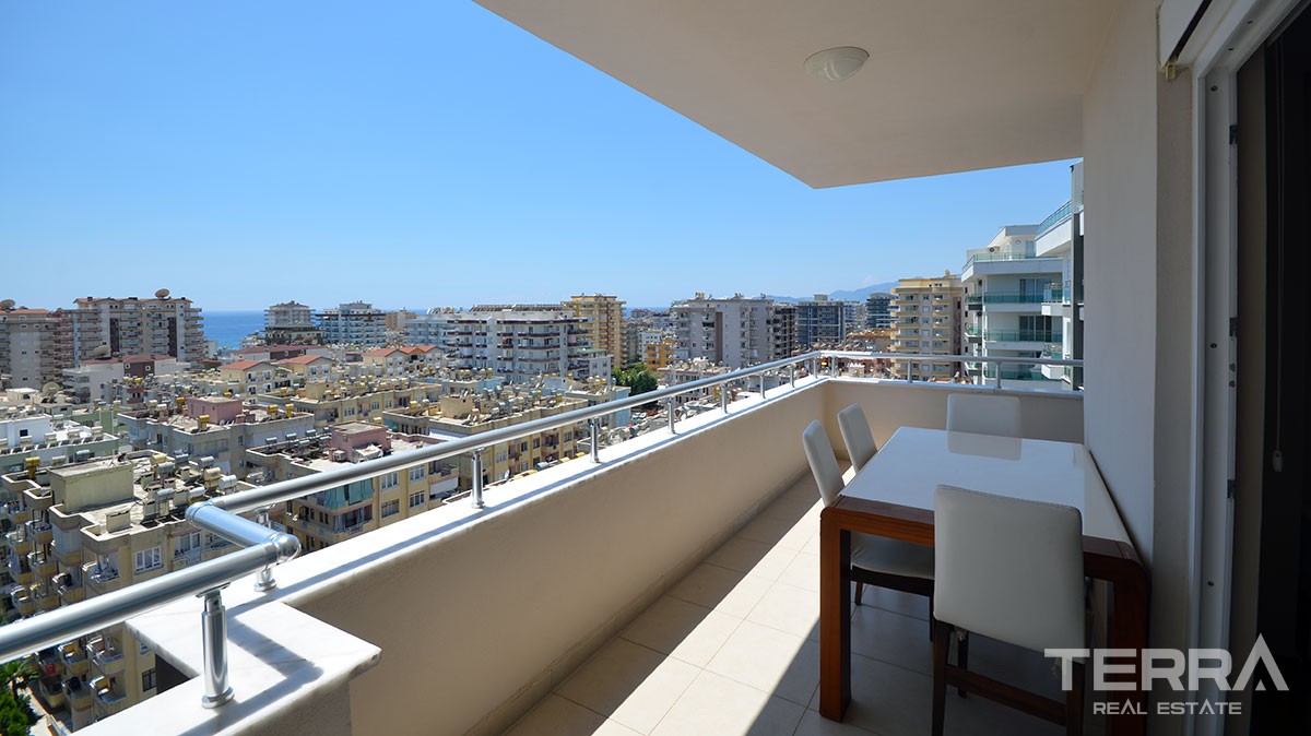 Bargain sea view apartment for sale in Mahmutlar, Alanya - 11293
