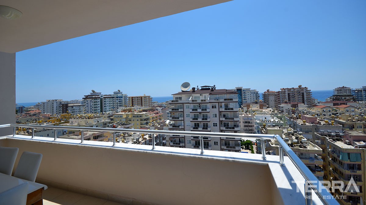 Bargain sea view apartment for sale in Mahmutlar, Alanya - 11294