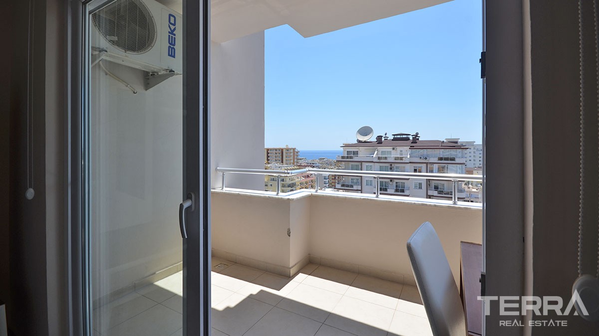 Bargain sea view apartment for sale in Mahmutlar, Alanya - 11295