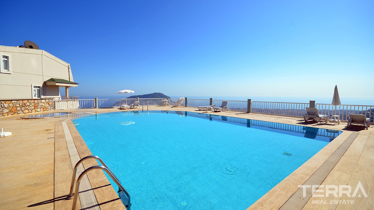 Meerblick-Villa mit Pool in Bektas, Alanya - 11330
