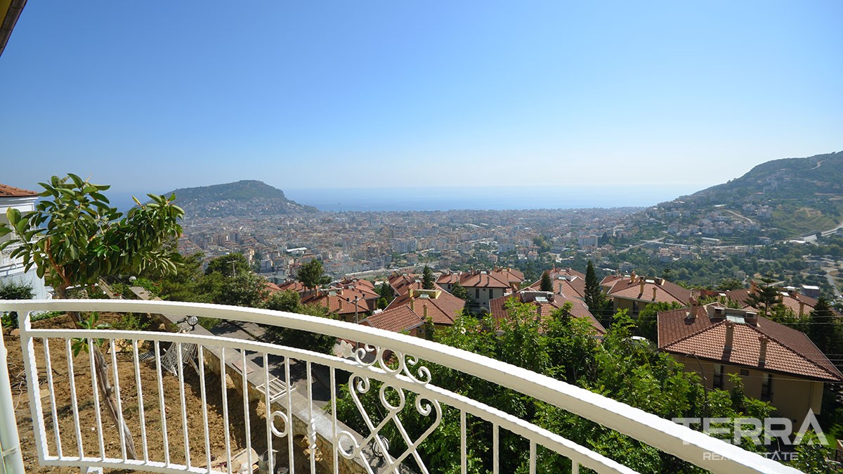Meerblick-Villa mit Pool in Bektas, Alanya - 11357
