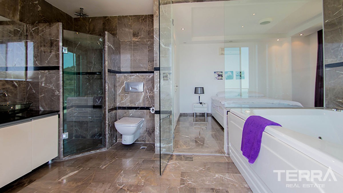 Spacious villa with private pool in Alanya - 11419