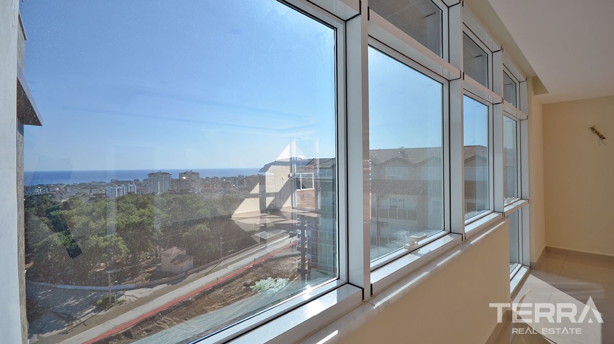 Exclusive sea view penthouse for sale in Alanya, Cikcilli - 11436