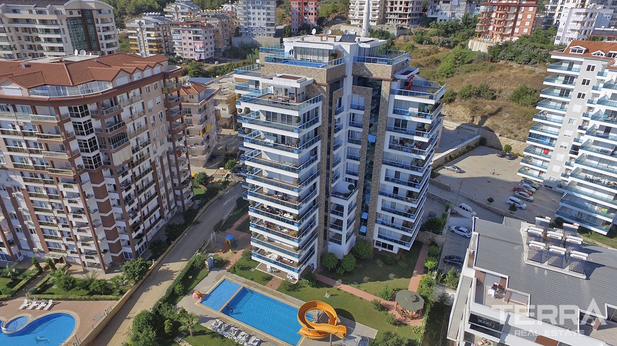 Exclusive sea view penthouse for sale in Alanya, Cikcilli - 11448